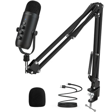 ardioid Condenser Mic Kit with Boom Arm - Z A F L U X X - E M P I R E