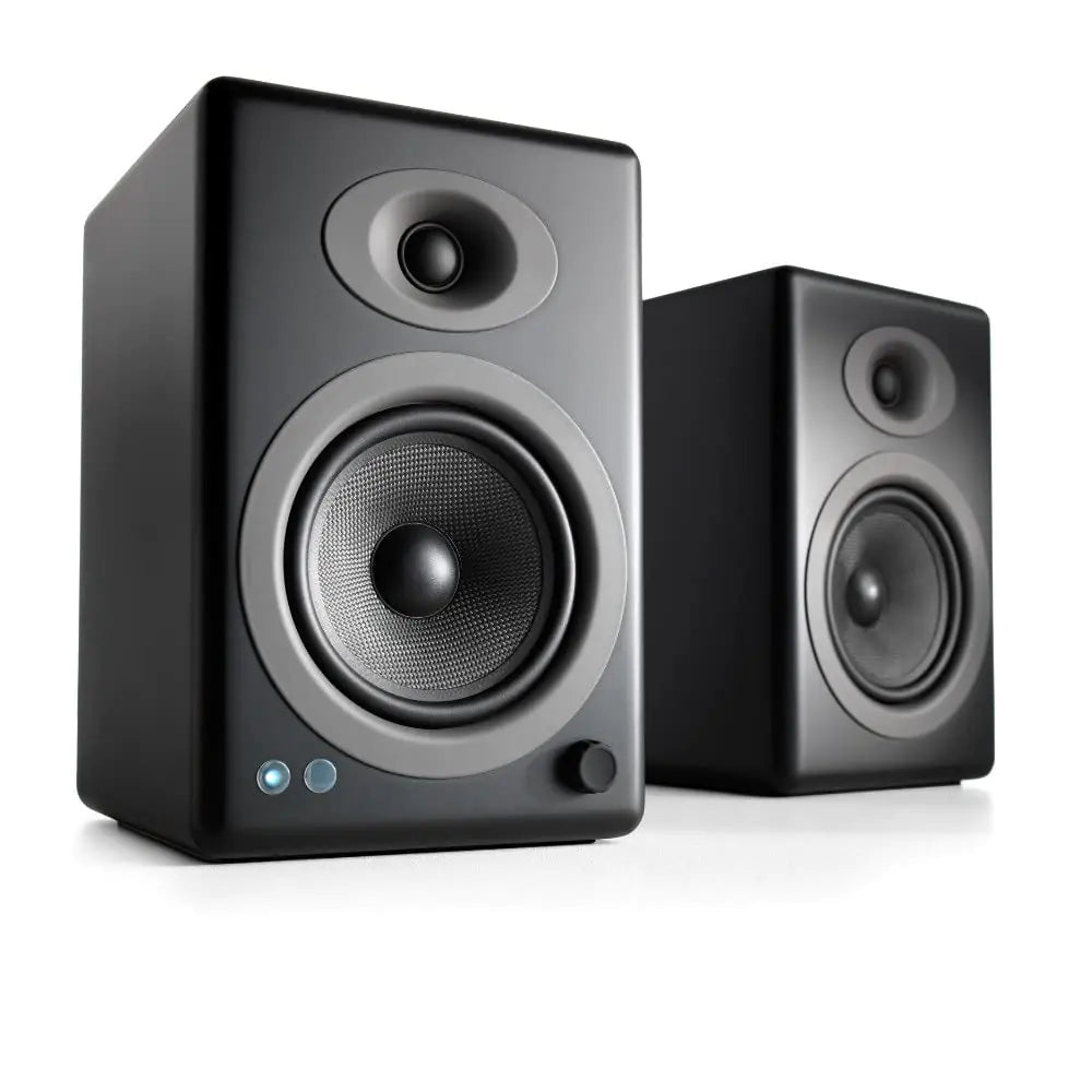 Audioengine A5 Elite 150W Bookshelf Speakers - High-Fidelity Sound for Gaming and Home Theater