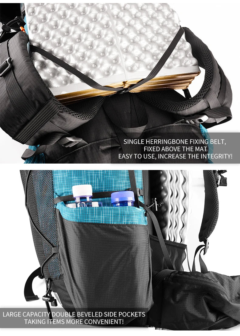 Lightweight, Water-Resistant 40+16L Pack - Z A F L U X X - E M P I R E