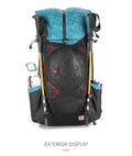 Lightweight, Water-Resistant 40+16L Pack - Z A F L U X X - E M P I R E