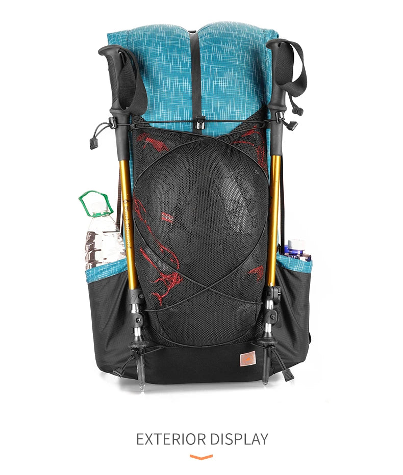 Lightweight, Water-Resistant 40+16L Pack - Z A F L U X X - E M P I R E
