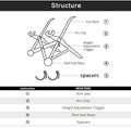 Adjustable Folding Laptop Stand - Z A F L U X X - E M P I R E