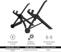 Adjustable Folding Laptop Stand - Z A F L U X X - E M P I R E