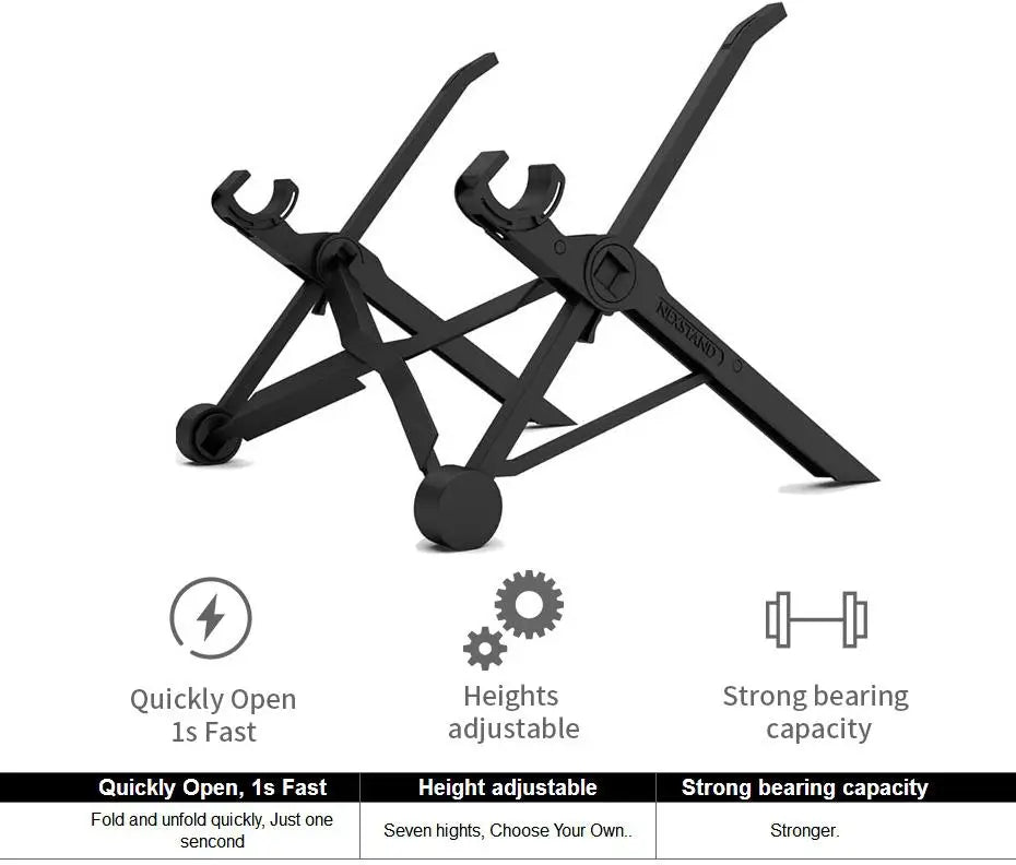 Adjustable Folding Laptop Stand - Z A F L U X X - E M P I R E