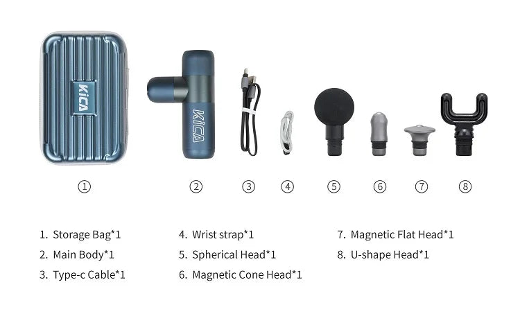 Mini Muscle Massager for Pain Relief - Z A F L U X X - E M P I R E