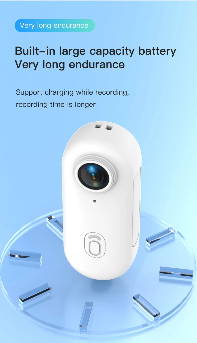 WiFi Thumb Sports Cam with Long Battery Life for Helmet & Motorcycle - Z A F L U X X - E M P I R E