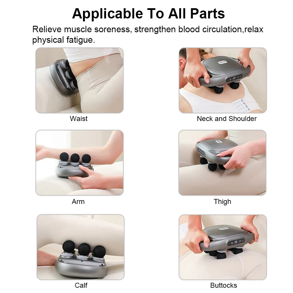 Head Fascia Muscle Massager Gun - Z A F L U X X - E M P I R E