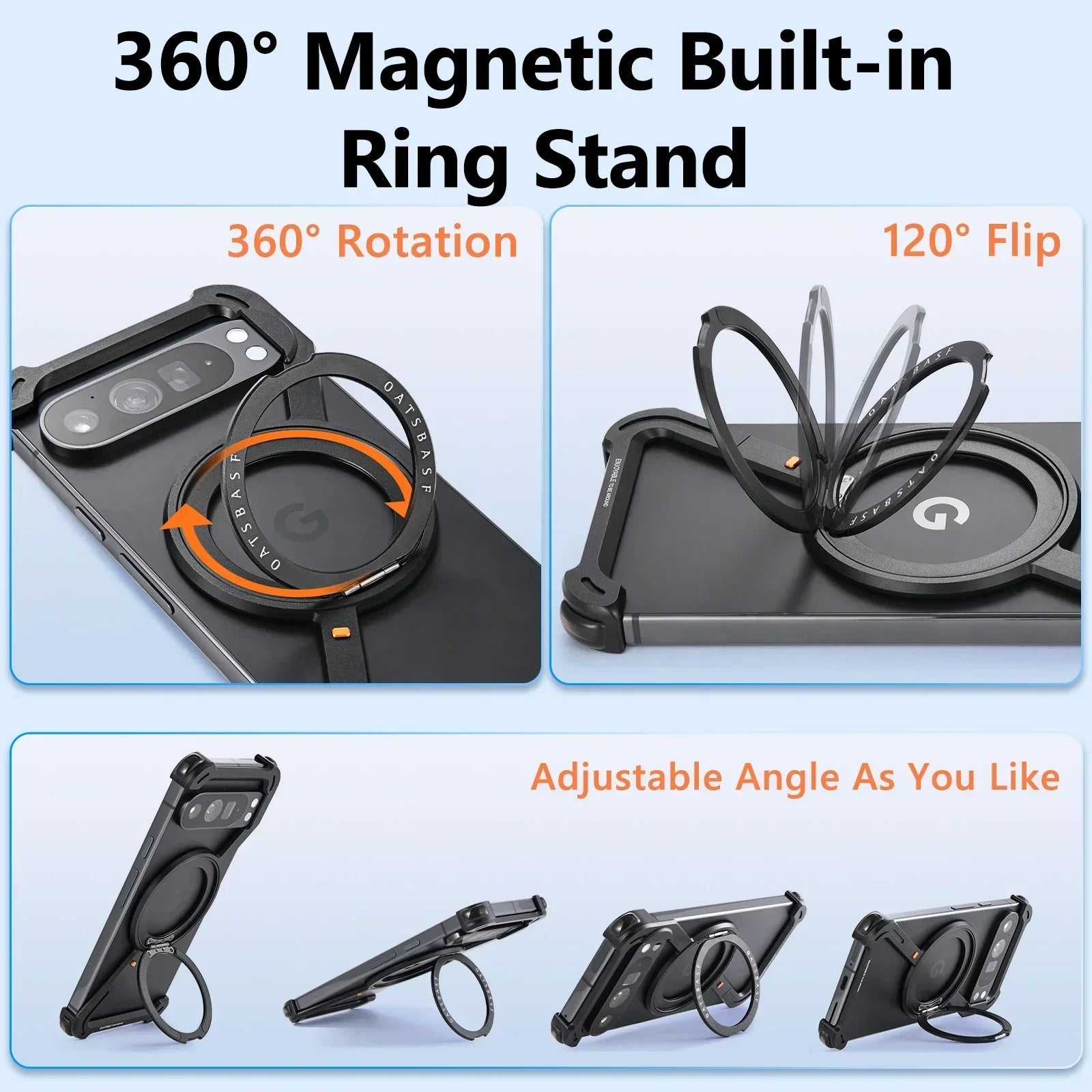 Pixel 9 Pro XL Case MagSafe Kickstand - Z A F L U X X - E M P I R E