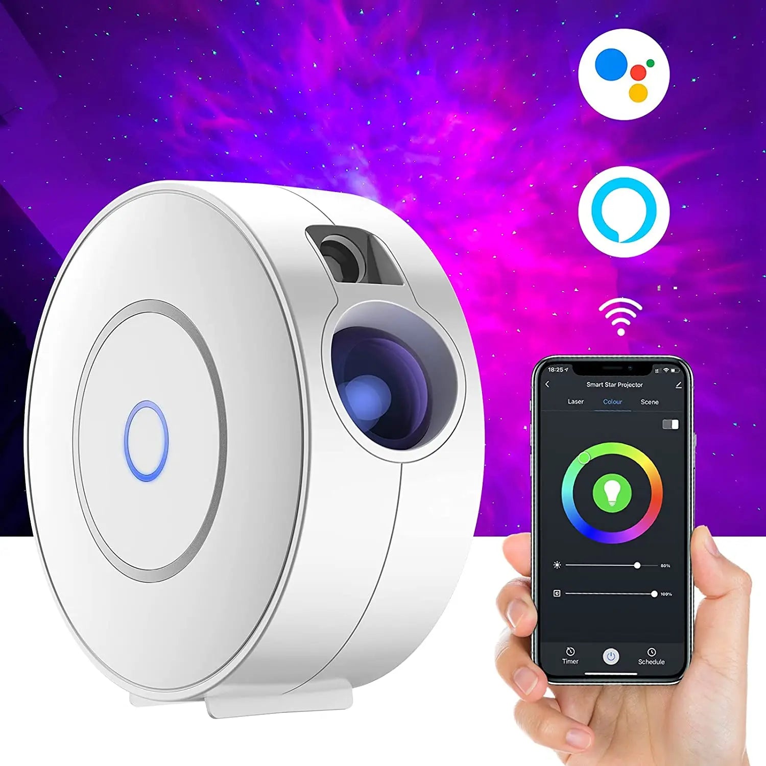 Tuya WiFi Smart Aurora Star Projector - Z A F L U X X - E M P I R E