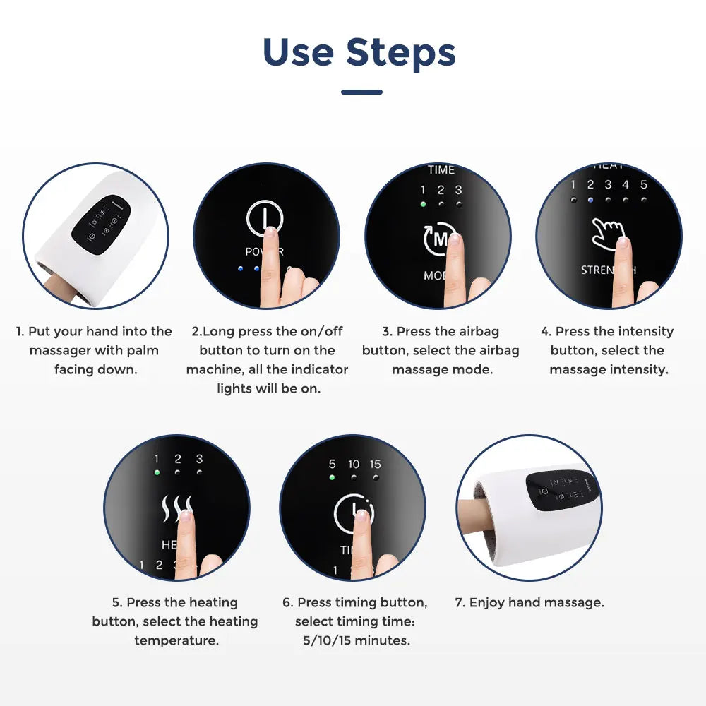 Wireless Hand Massager - Z A F L U X X - E M P I R E