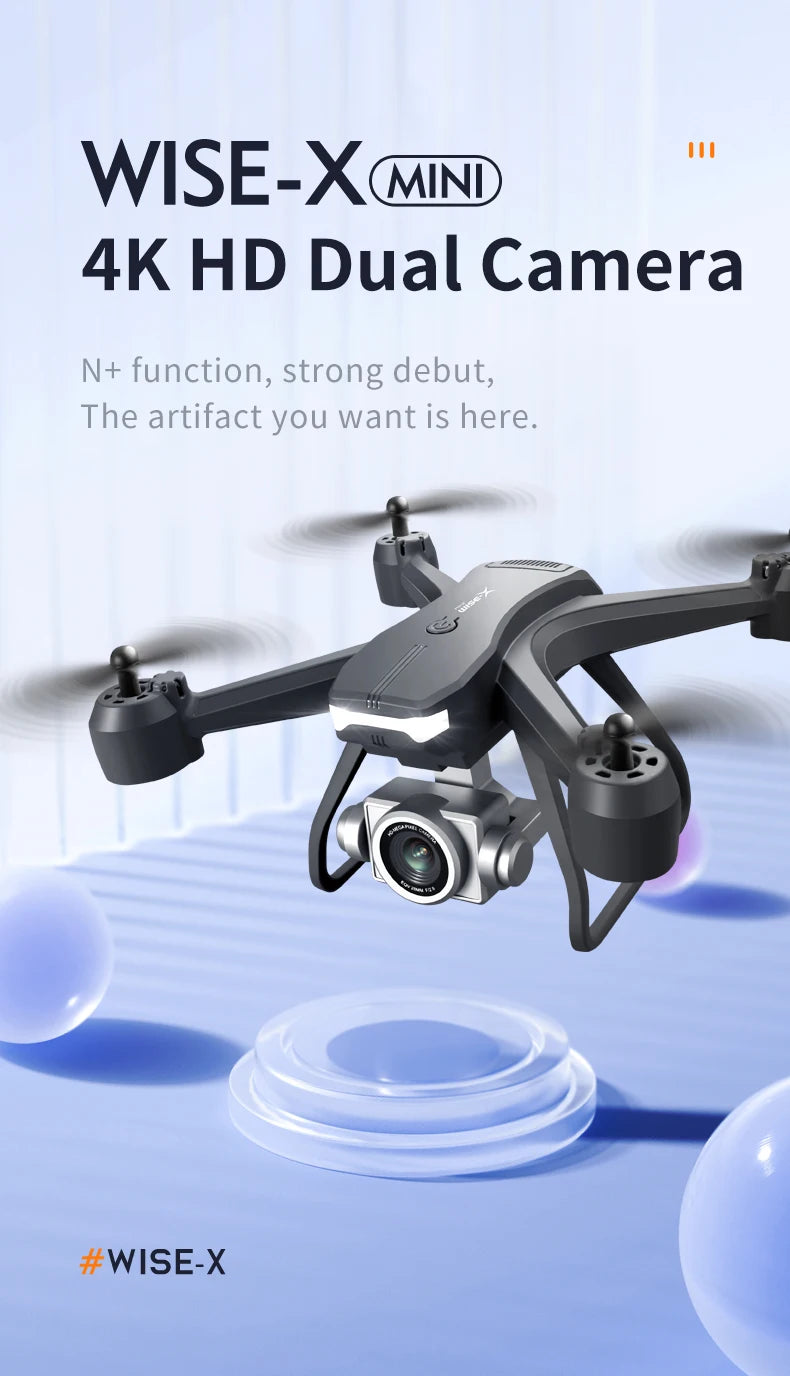 4K HD Dual Camera, 6K WIFI FPV Quadcopter - Z A F L U X X - E M P I R E