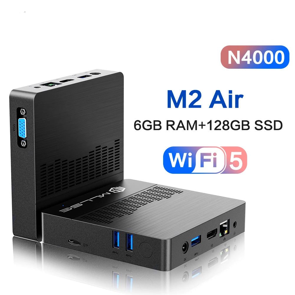 Mini PC Intel N4000 with 6GB RAM - Z A F L U X X - E M P I R E