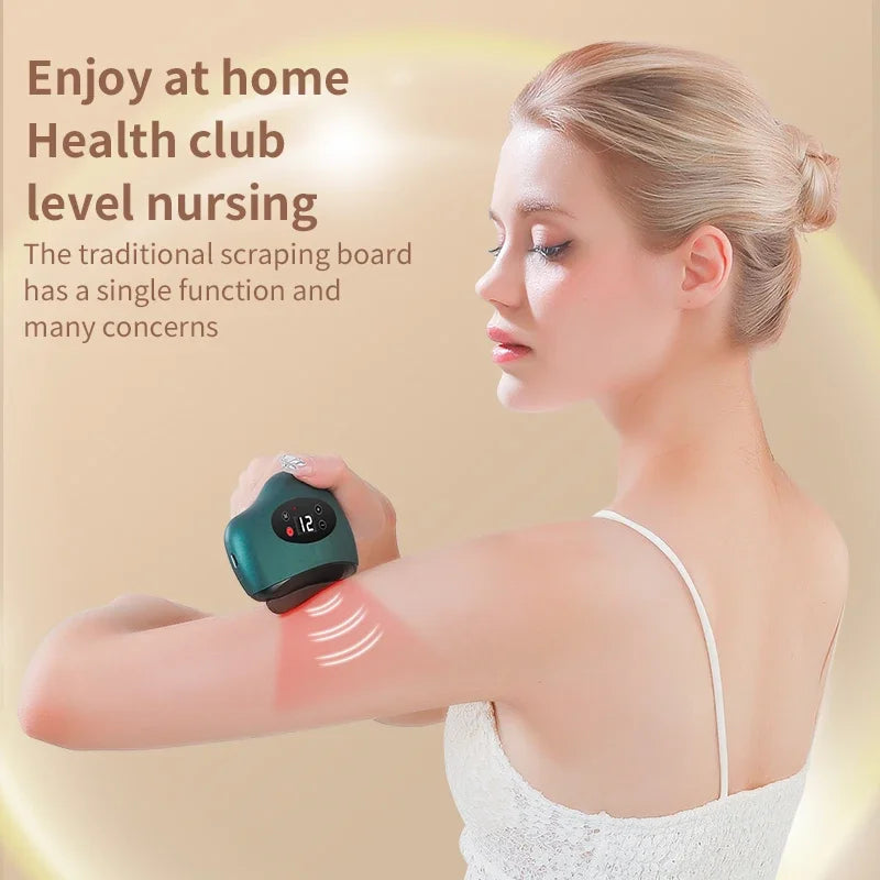 Electric Guasha Massager Hot Compress Vibration - Z A F L U X X - E M P I R E