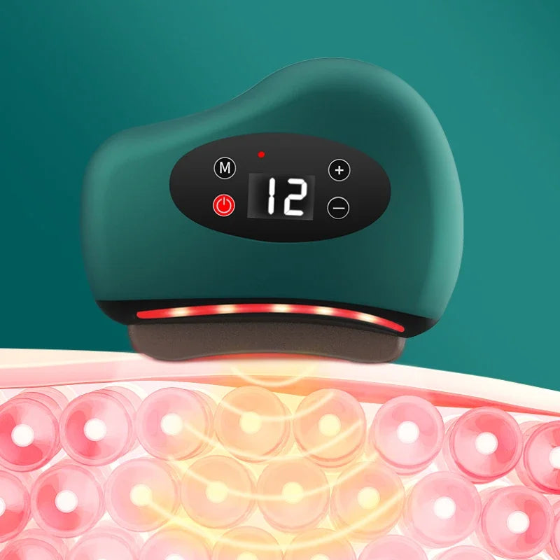 Electric Guasha Massager Hot Compress Vibration - Z A F L U X X - E M P I R E
