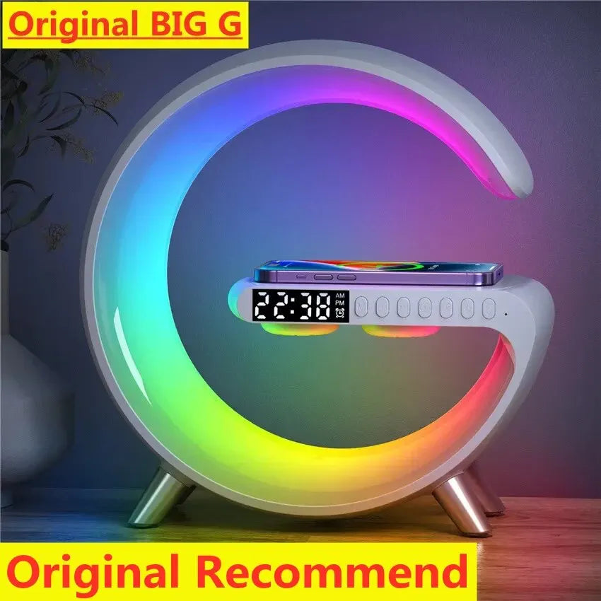 Wireless Charger with Bluetooth Speaker & LED Lamp - Z A F L U X X - E M P I R E