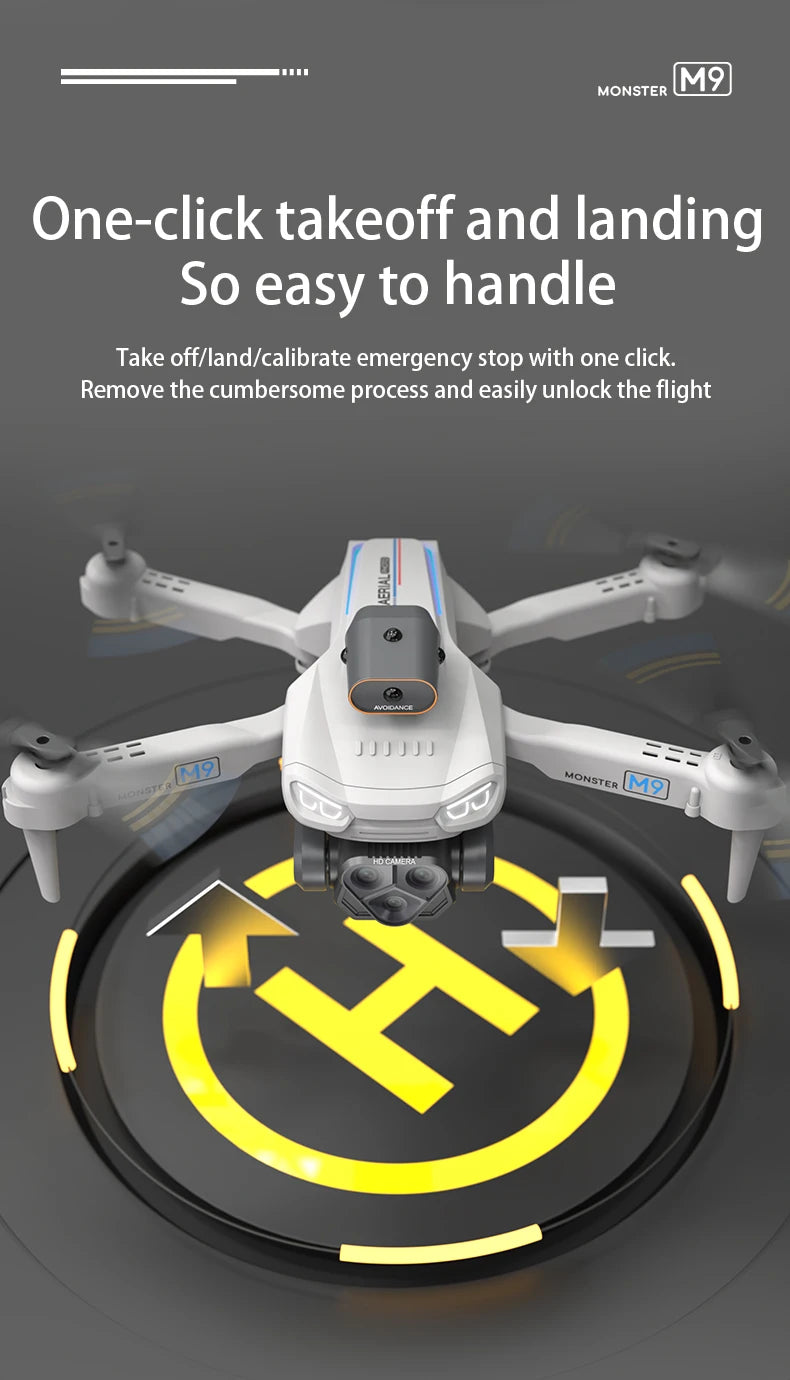 KBDFA M9 Mini Drone - Z A F L U X X - E M P I R E