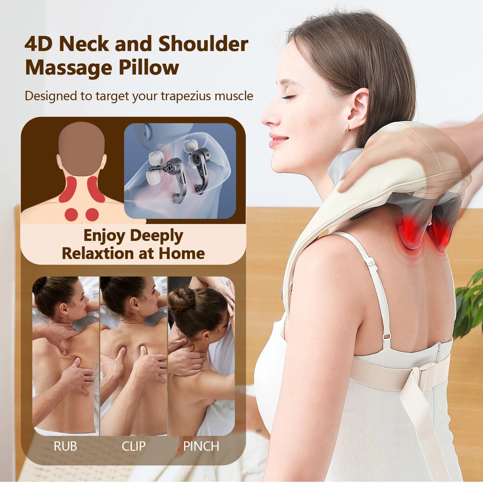 Wireless Neck and Back Massager - Z A F L U X X - E M P I R E