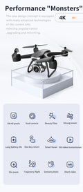 4K HD Dual Camera, 6K WIFI FPV Quadcopter - Z A F L U X X - E M P I R E