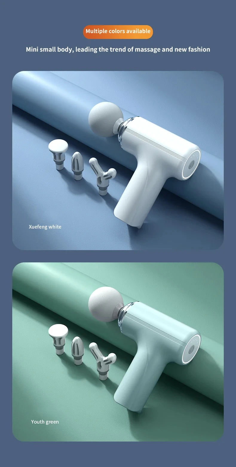 Portable AI Percussion Massage Gun - Z A F L U X X - E M P I R E