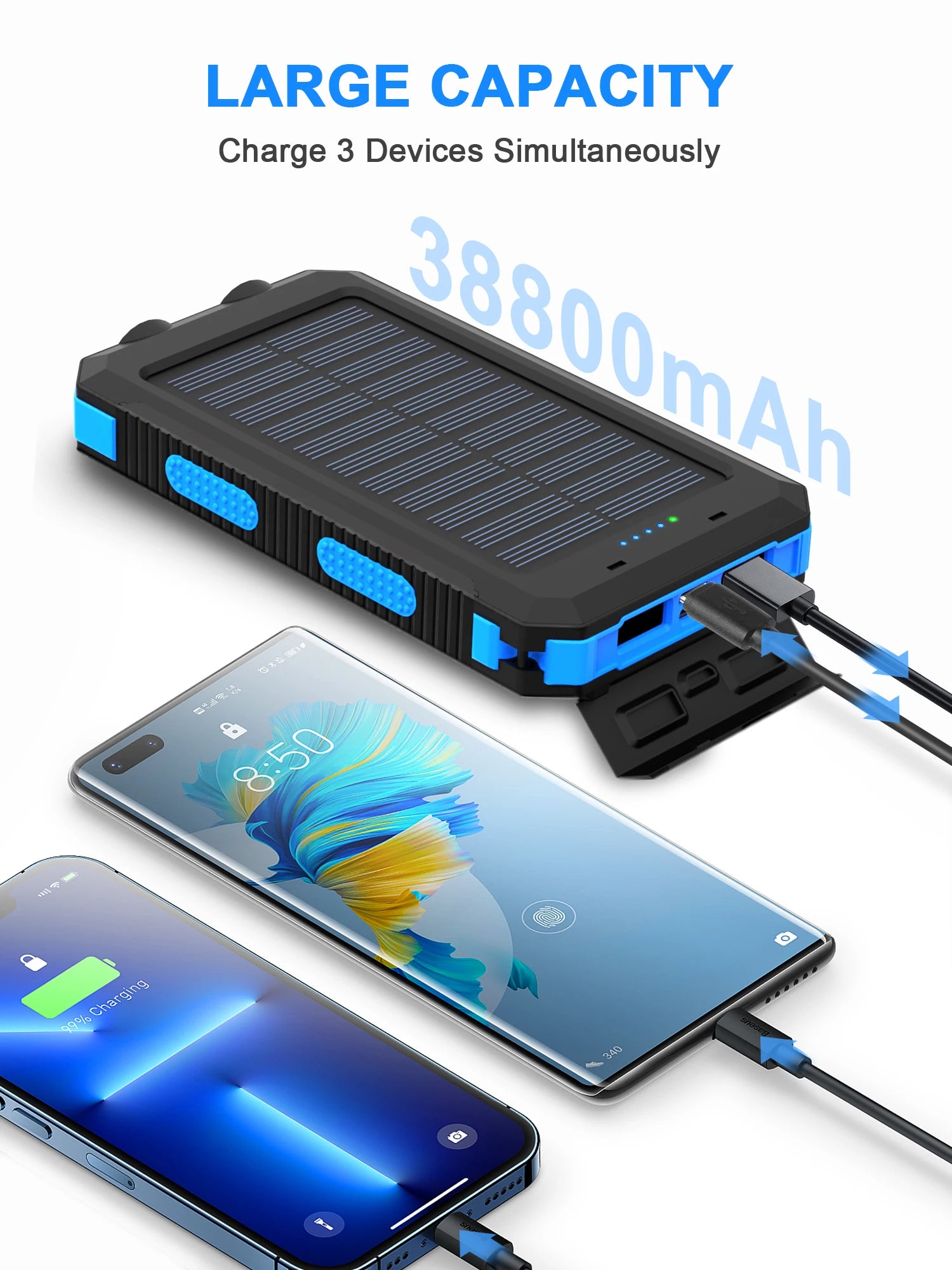 Outdoor Solar Power Bank - Z A F L U X X - E M P I R E