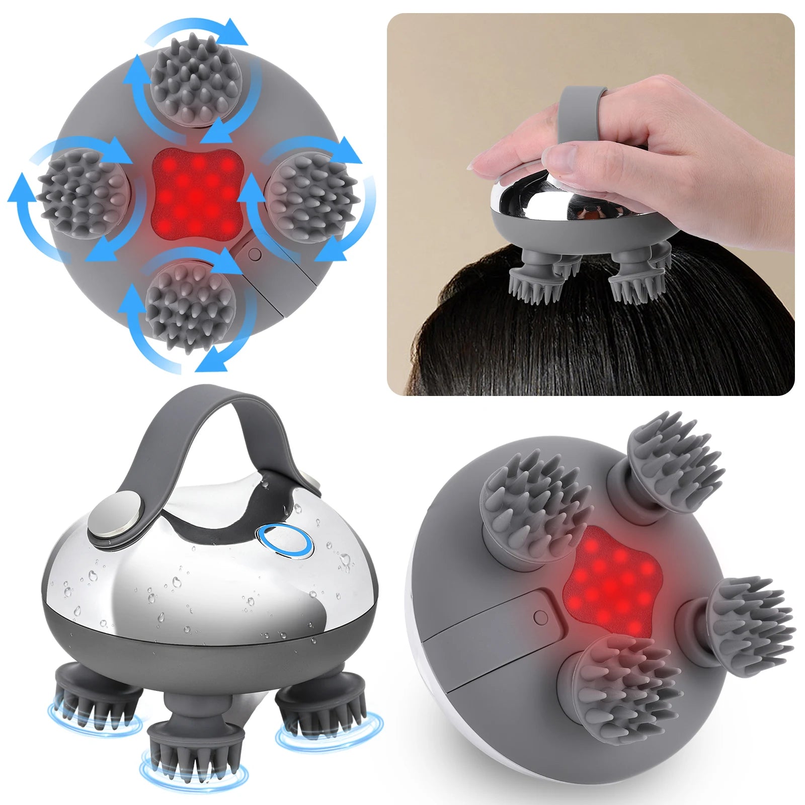 Electric Scalp Massager - Z A F L U X X - E M P I R E
