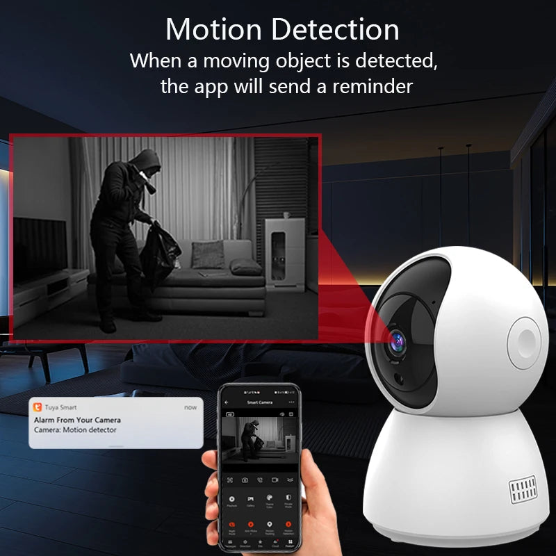 Tuya Indoor Security Camera - Z A F L U X X - E M P I R E