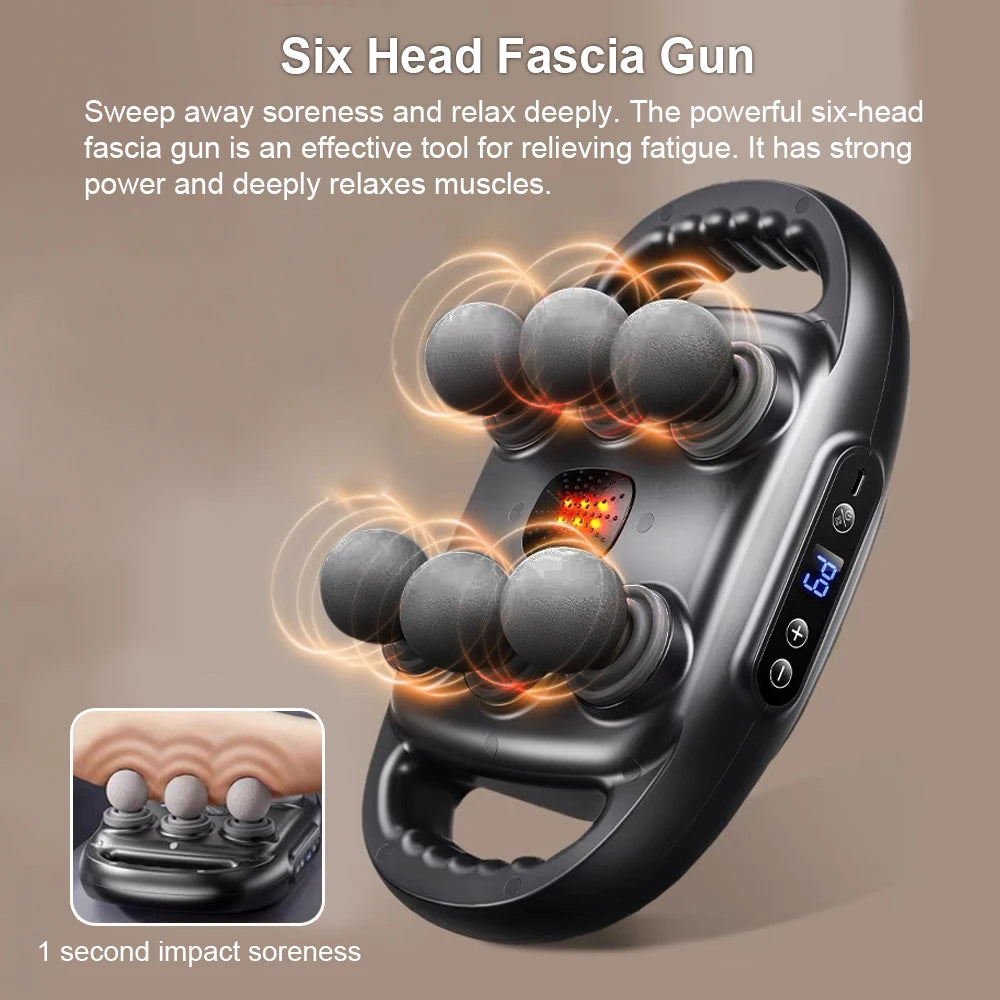 Head Fascia Muscle Massager Gun - Z A F L U X X - E M P I R E