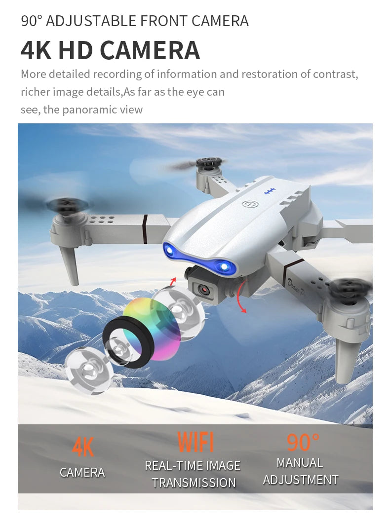 RC Drone – 4K/1080P HD Camera - Z A F L U X X - E M P I R E