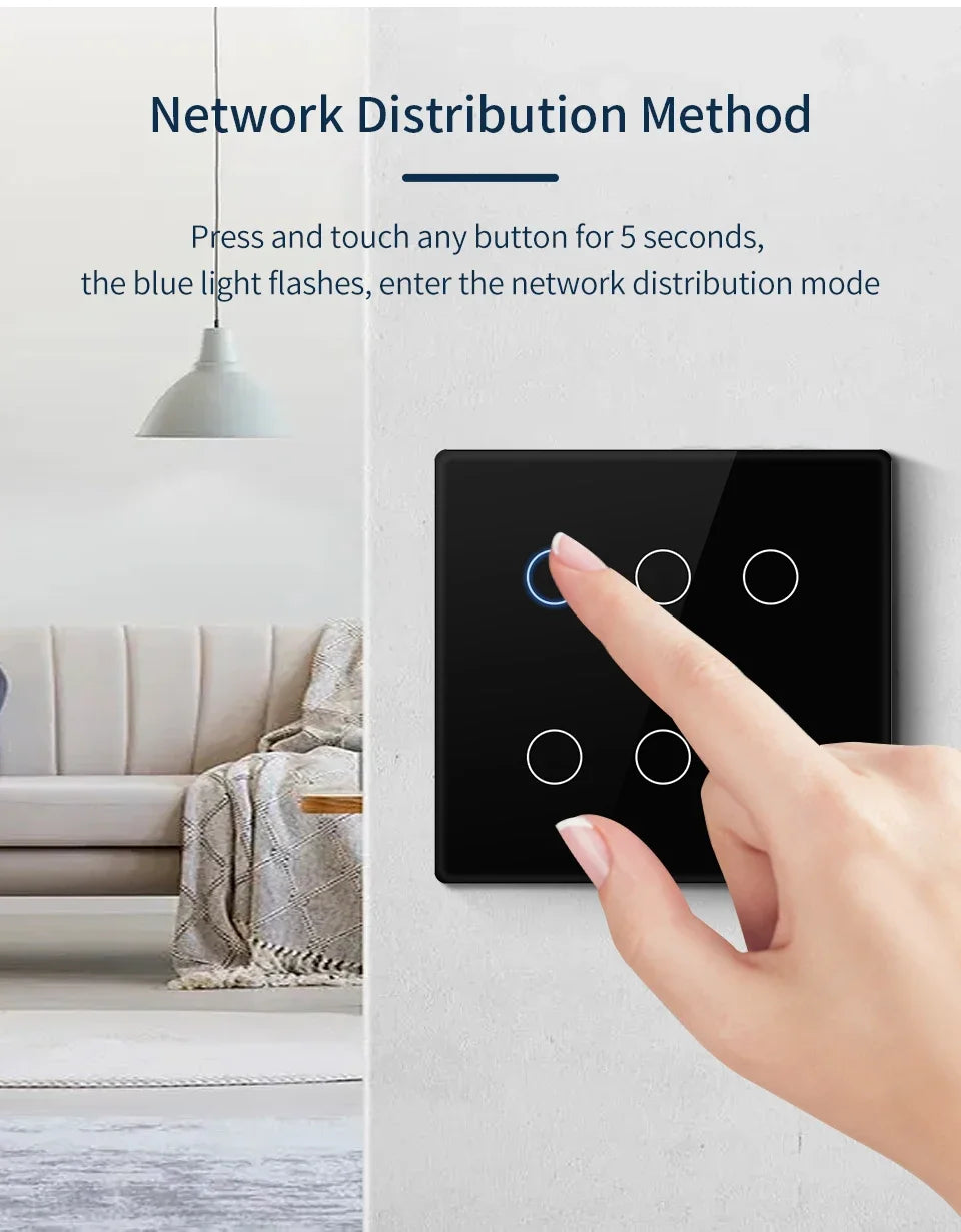 Smart Touch Light Switch - Z A F L U X X - E M P I R E