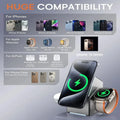 3-in-1 MagSafe Wireless Charger Dock - Z A F L U X X - E M P I R E