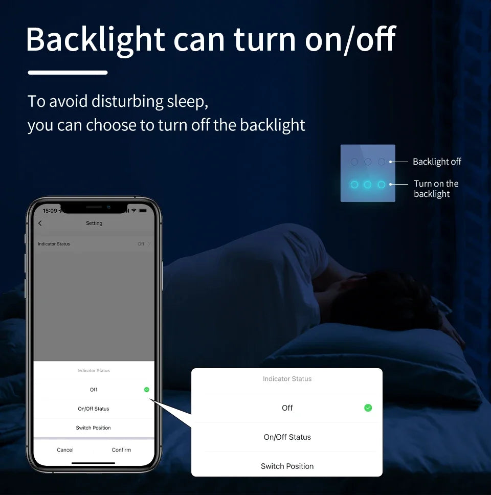 Smart Touch Light Switch - Z A F L U X X - E M P I R E