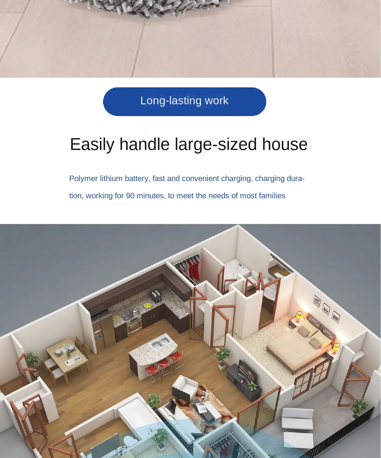 Dry Robot Vacuum and Mopping Cleaner - Z A F L U X X - E M P I R E
