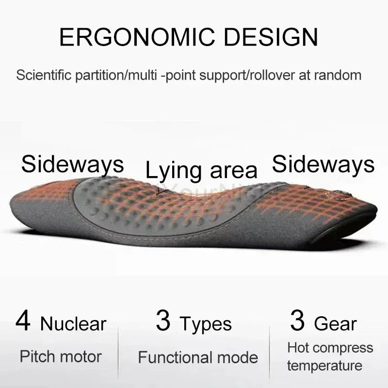 Soothe Waist Pillow with Heating & Vibration Massage - Z A F L U X X - E M P I R E