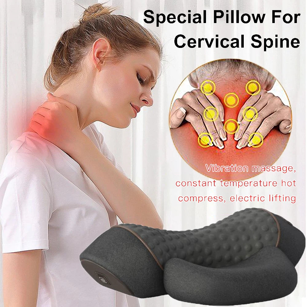 Electric Neck Massager with Heat and Traction - Z A F L U X X - E M P I R E