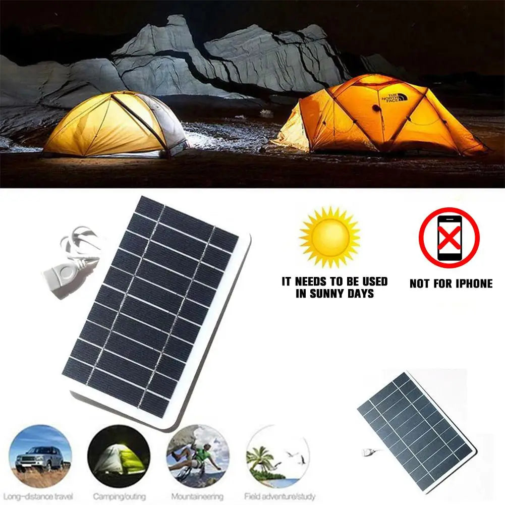 Portable USB Solar Charger for Phones - Z A F L U X X - E M P I R E