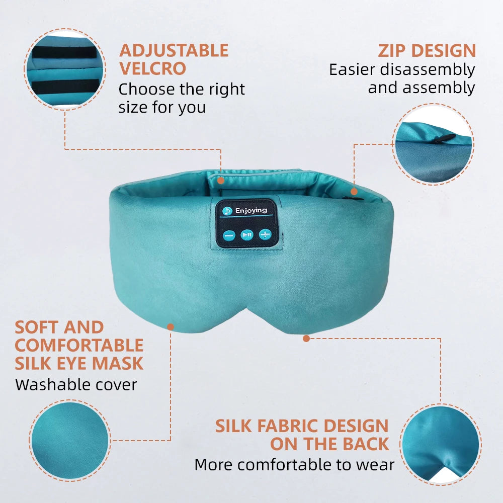 Bluetooth Sleep Mask with Wireless Headphones - Z A F L U X X - E M P I R E