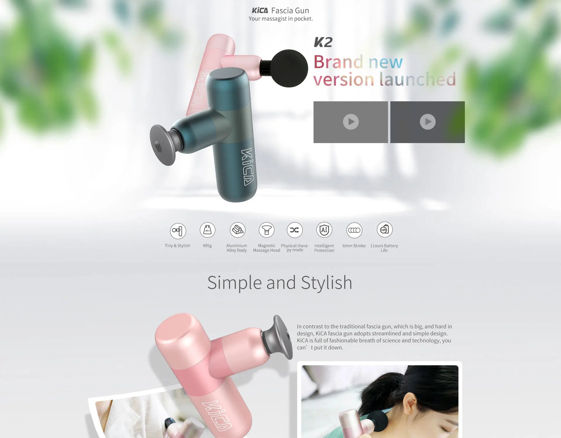 Mini Muscle Massager for Pain Relief - Z A F L U X X - E M P I R E