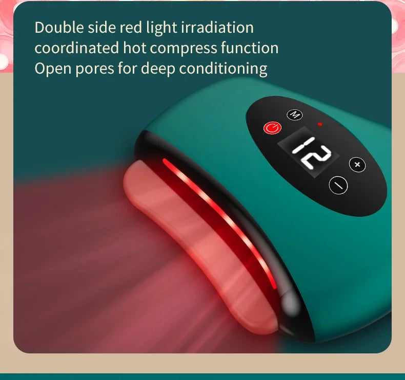 Electric Guasha Massager Hot Compress Vibration - Z A F L U X X - E M P I R E