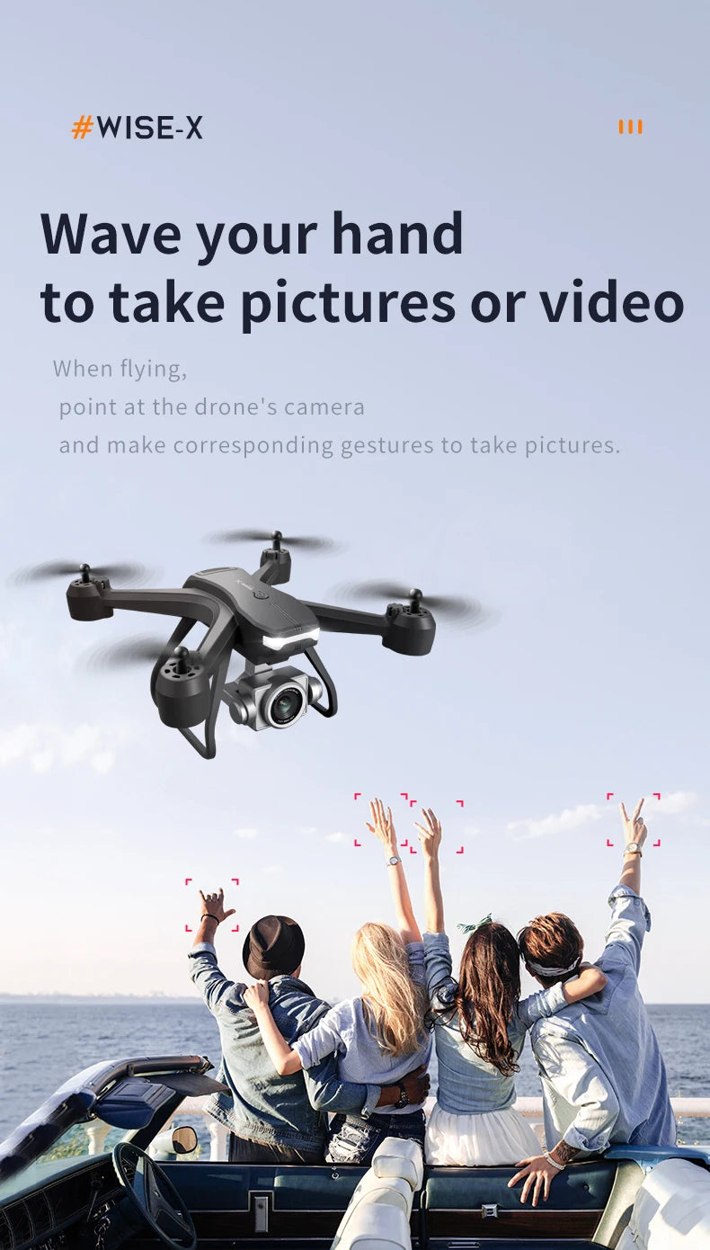 4K HD Dual Camera, 6K WIFI FPV Quadcopter - Z A F L U X X - E M P I R E