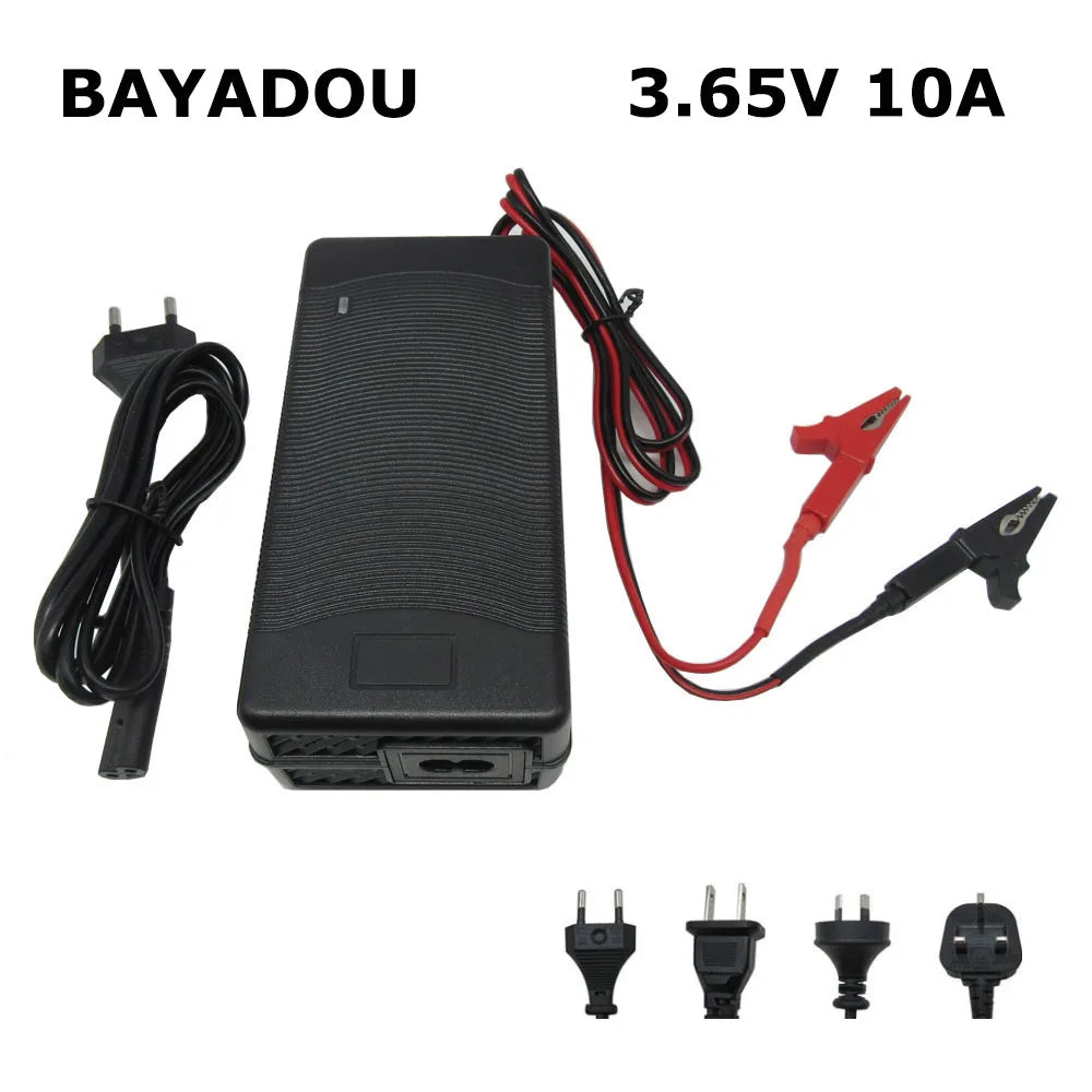3.65V 10A LiFePO4 Fast Charger - Z A F L U X X - E M P I R E