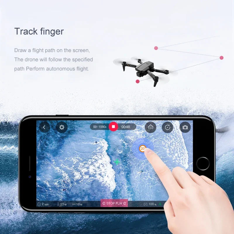 4K HD Camera, WiFi FPV, Foldable Quadcopter - Z A F L U X X - E M P I R E