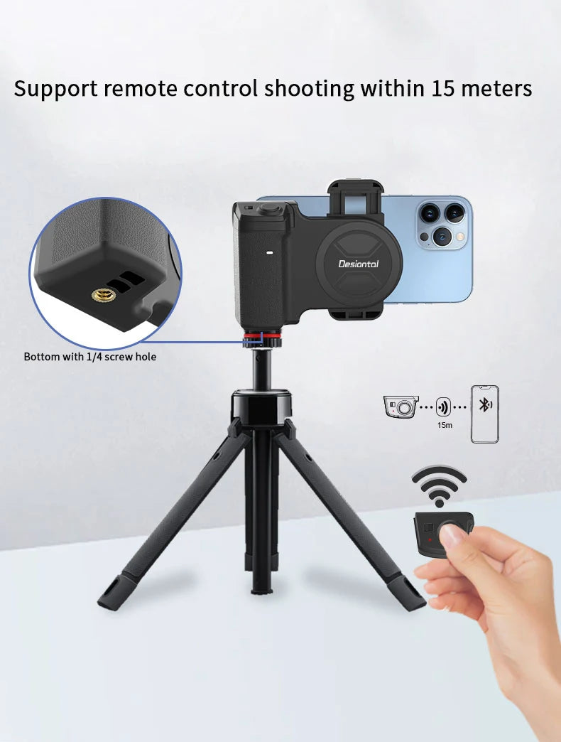 Bluetooth Camera Grip & Stabilizer - Z A F L U X X - E M P I R E