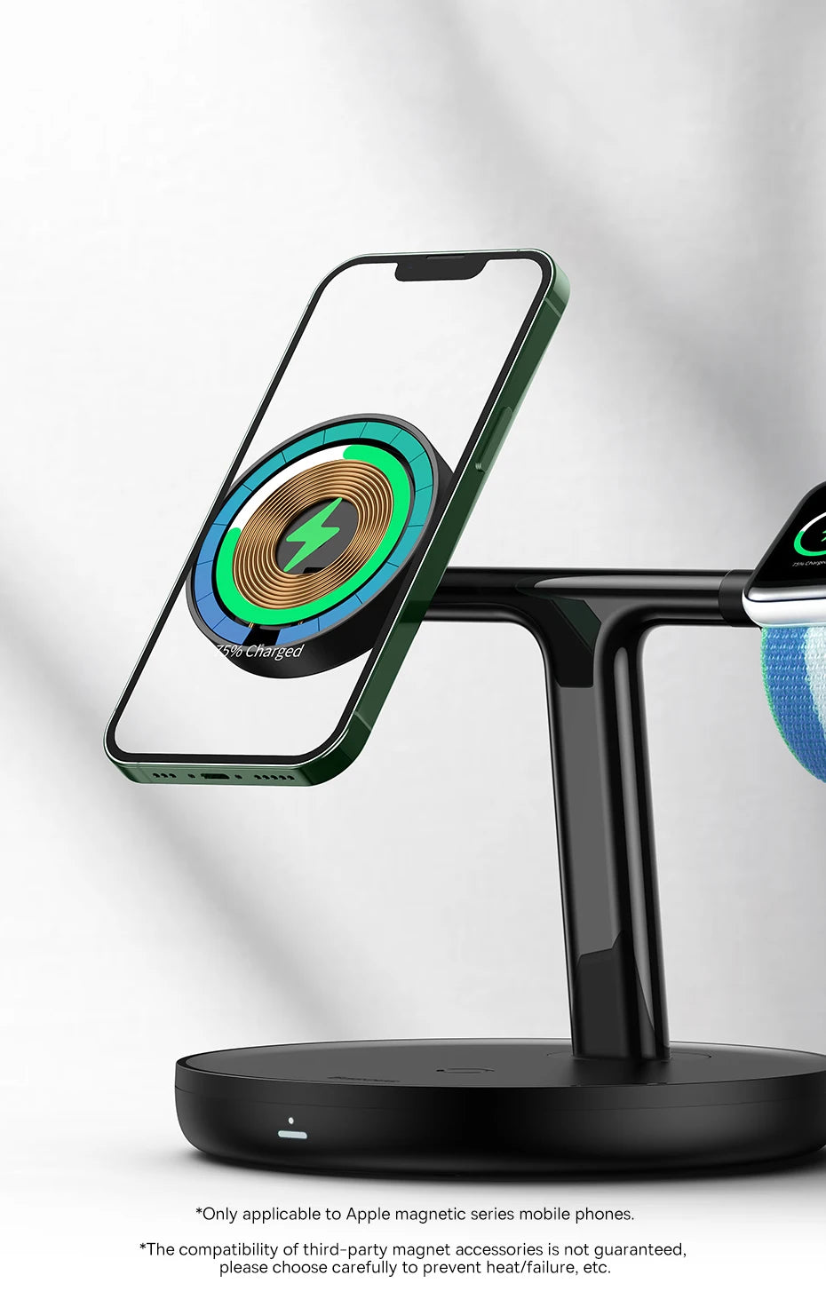 Baseus 3 in 1 20W Magnetic Wireless Charger Stand - Z A F L U X X - E M P I R E