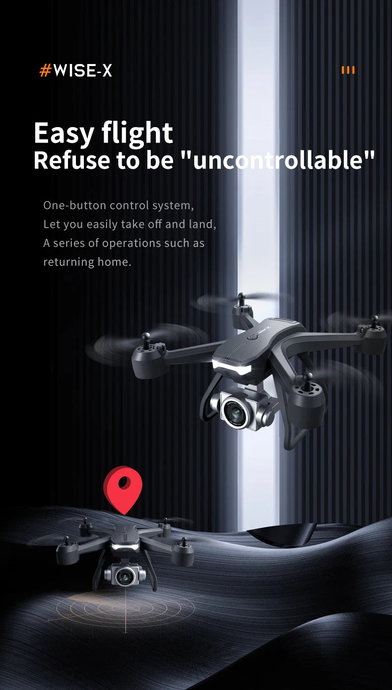4K HD Dual Camera, 6K WIFI FPV Quadcopter - Z A F L U X X - E M P I R E