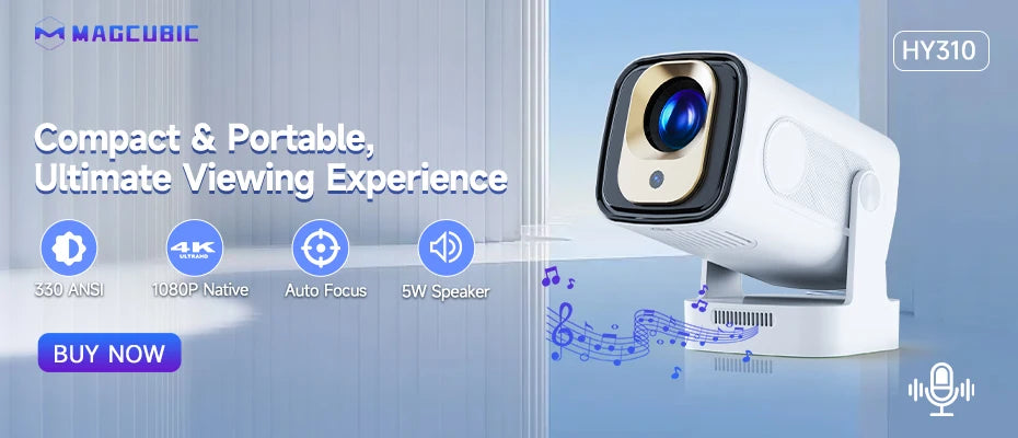 WiFi6 Projector with Android 11 & Dual WiFi 4K - Z A F L U X X - E M P I R E