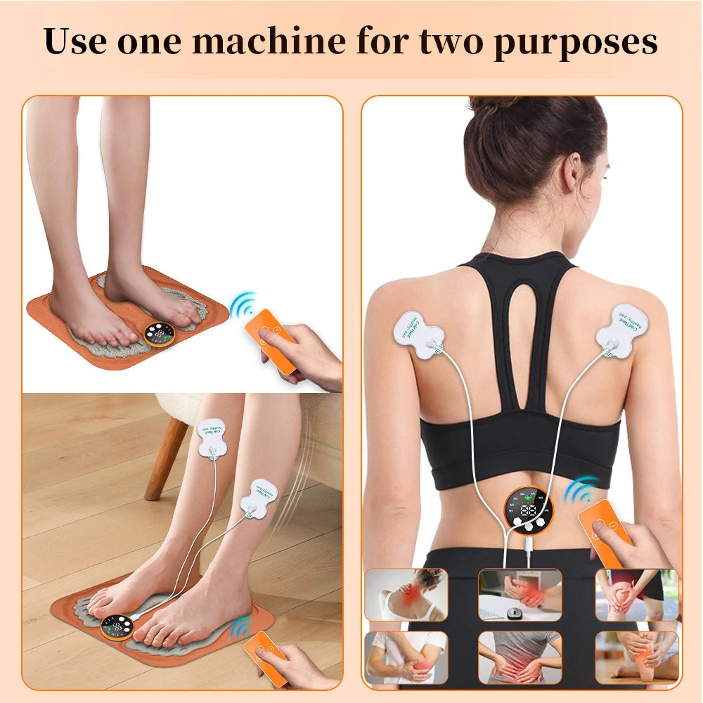 3D Smart Foot Massage Pad – 8 Modes 29 Levels - Z A F L U X X - E M P I R E