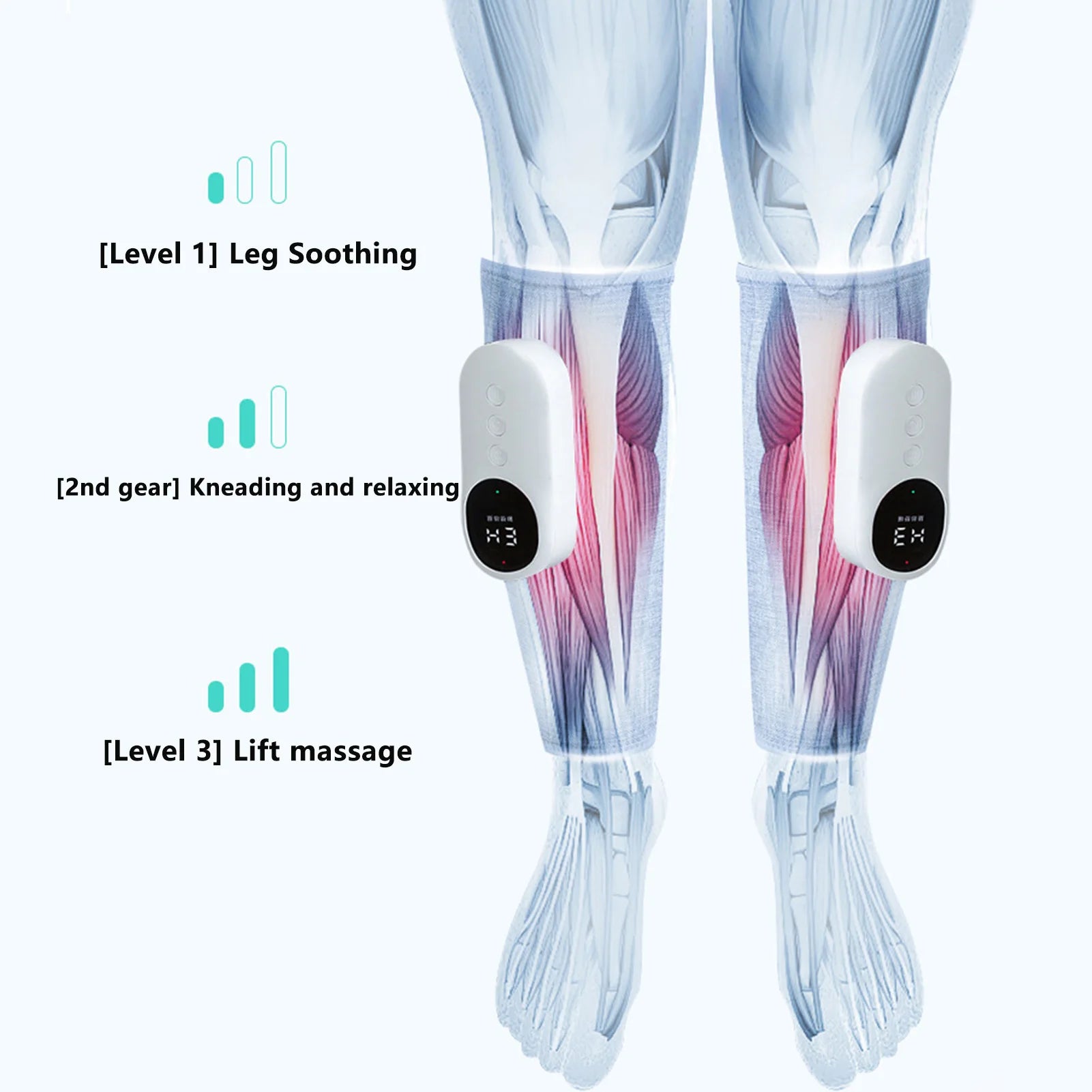 Wireless Heated Air Compression Leg Massager - Z A F L U X X - E M P I R E