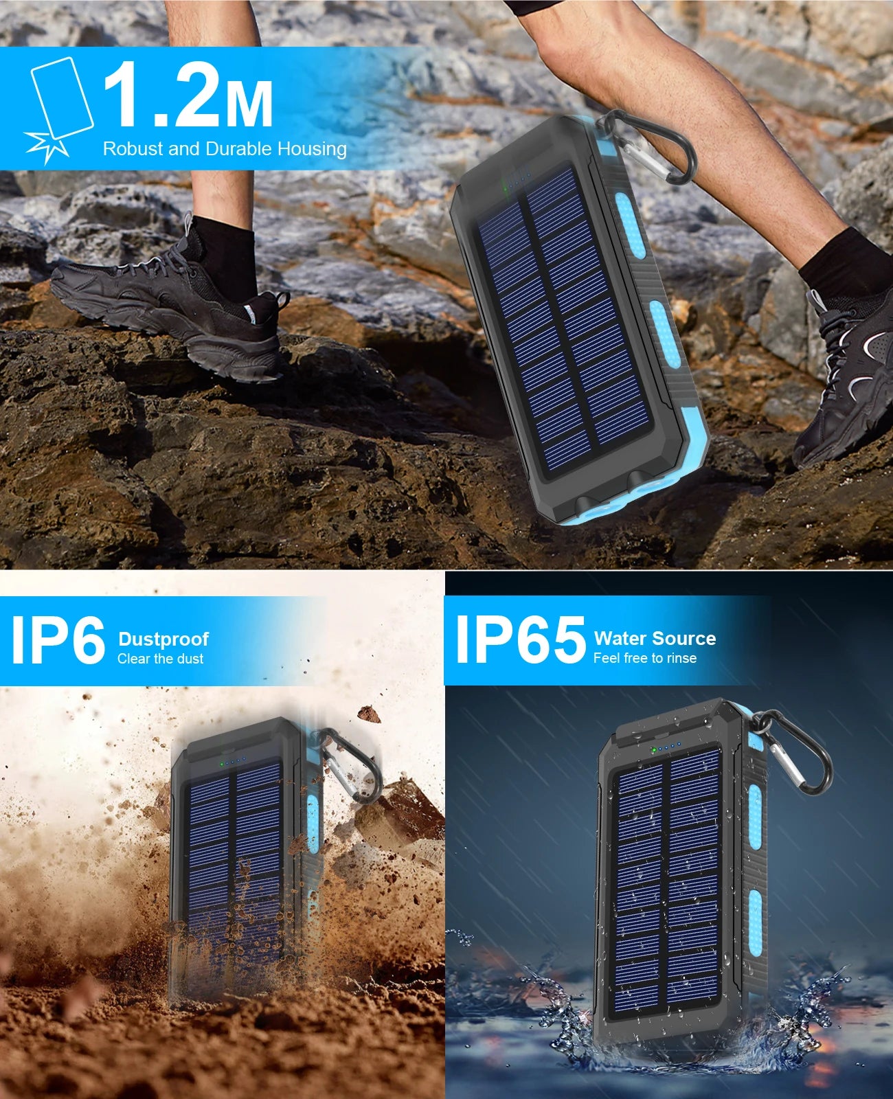 Outdoor Solar Power Bank - Z A F L U X X - E M P I R E