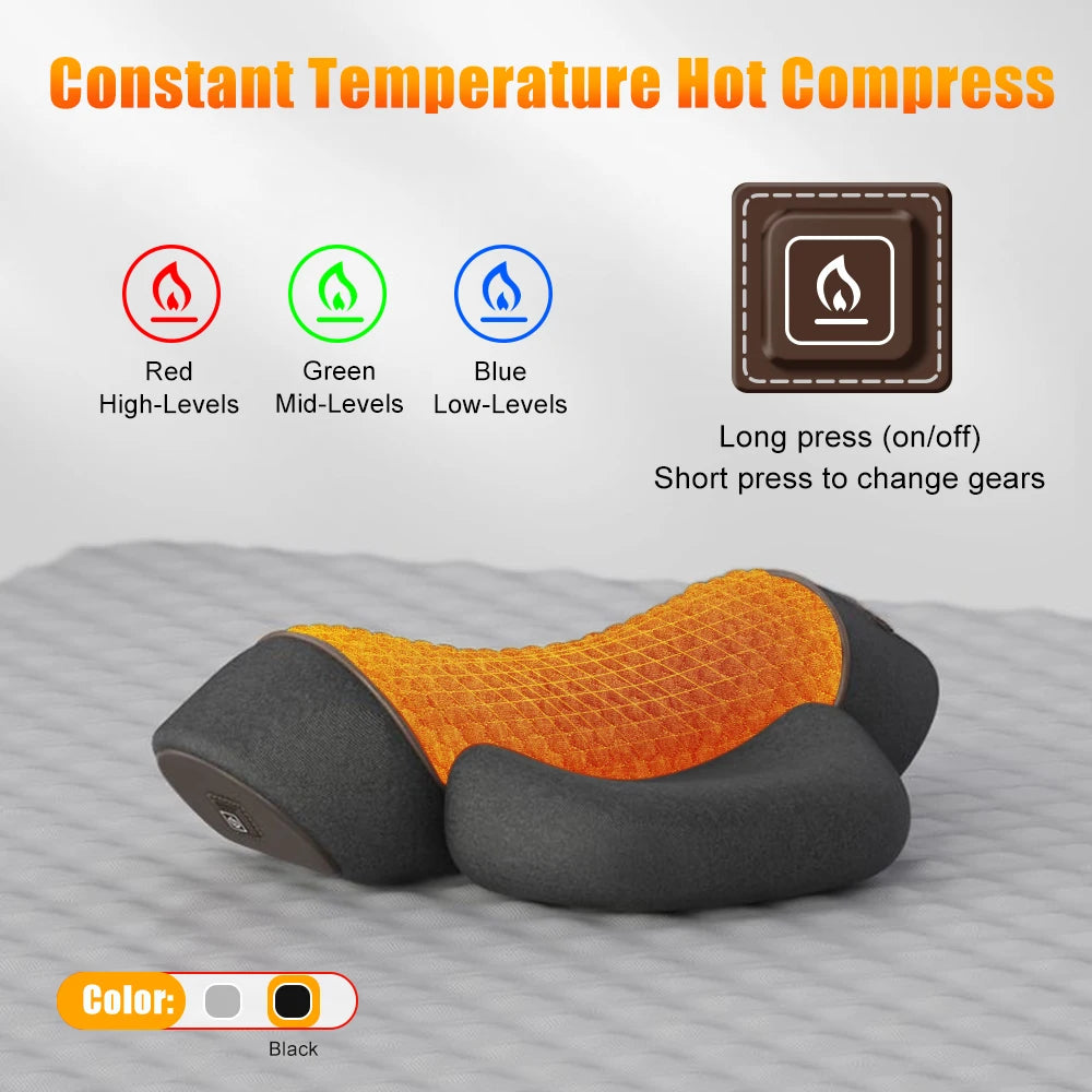 Electric Neck Massager with Heat and Traction - Z A F L U X X - E M P I R E