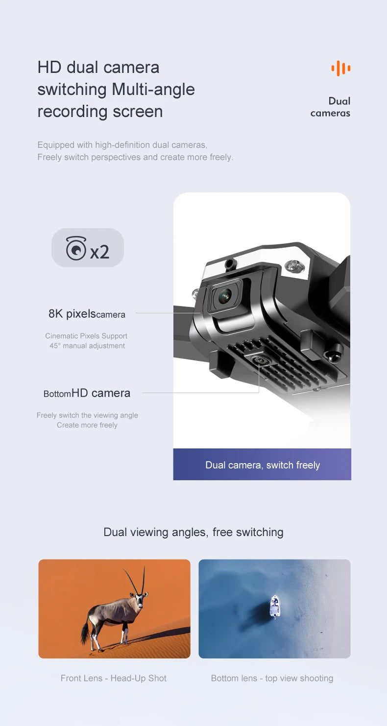 G6 Foldable Drone - Z A F L U X X - E M P I R E